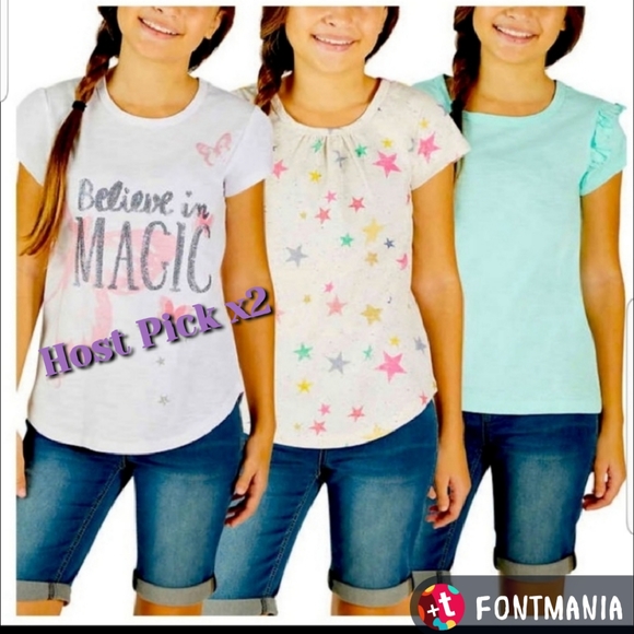 Vigoss Other - VIGOSS 3 Pack Girls shirts